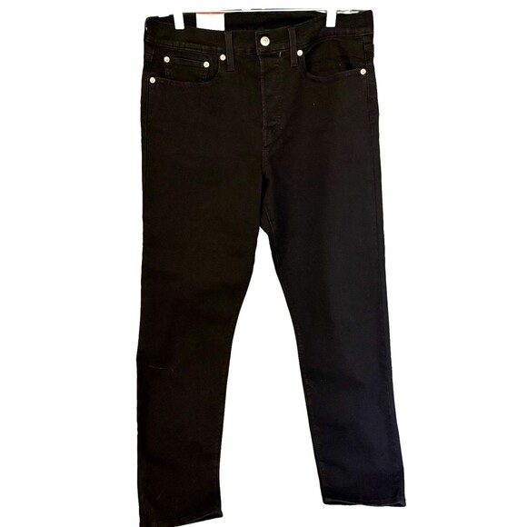 NWT Levi's Wedgie Fit Jeans Women's W30 Button Fly Black High Rise Denim - Picture 1 of 9